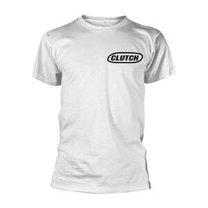 Clutch Unisex Adult Classic Logo T-Shirt / White